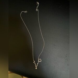 Pisces silver necklace